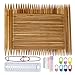 Onshine Knitting Needles Set 75Pcs 8 Inch Length Bamboo Double Pointed Knitting Needles 15 Sizes 2 mm - 10 mm with 45Pcs Exquisite Knitting Accessories