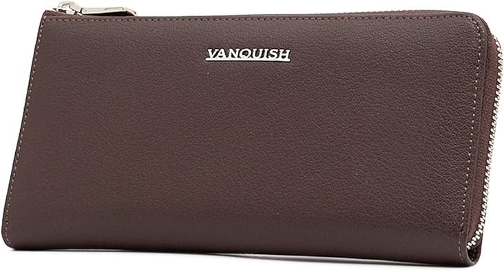 Amazon ヴァンキッシュ 長財布 シェブル メンズ Vqm 51 ブラウン Vanquish ヴァンキッシュ 財布