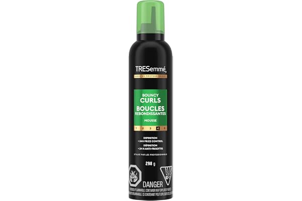 TRESemmé Flawless Curls Hair Mousse with Pro Lock Tech™ for 24H touchable definition hair styling 298 g