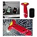 Car Safety Hammer, Window Breaker and Seatbelt Cutter. Pack of 2. Comes With Dashboard Mat