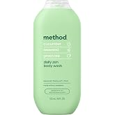method Body Wash, Daily Zen, 18 fl oz | Soothing Formula, Leaves Skin Feeling Soft &amp; Moisturized, Made Without Parabens, Notes of Cucumber, Seaweed &amp; Green Tea