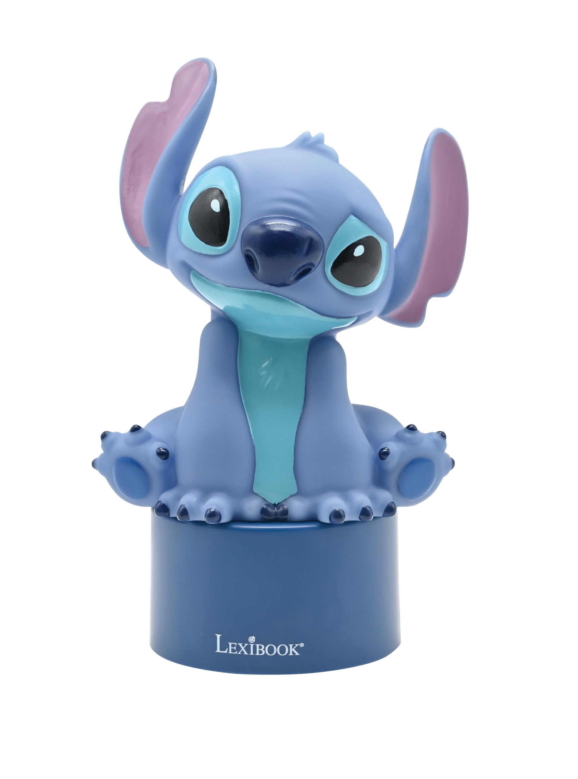 Photo 1 of LEXiBOOK, Disney Stitch, Nightlight with Speaker, Color Change, Soft Light, Battery Operated, Blue, NS01D
