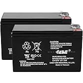 Casil 12v 7ah Battery CA1270 for Bella Betty Daisy Vapo Razor ES300, E300, E200, 12V Razor Pocket mod Battery, Replacement for Razor 2 Pack
