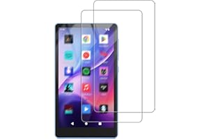 BOVUGAC [2 Pack] Light(HD) Screen Protector for PINHUI 4.5 Inch Music Player MP3, PET Protective Film Eye-Caring Compatible w