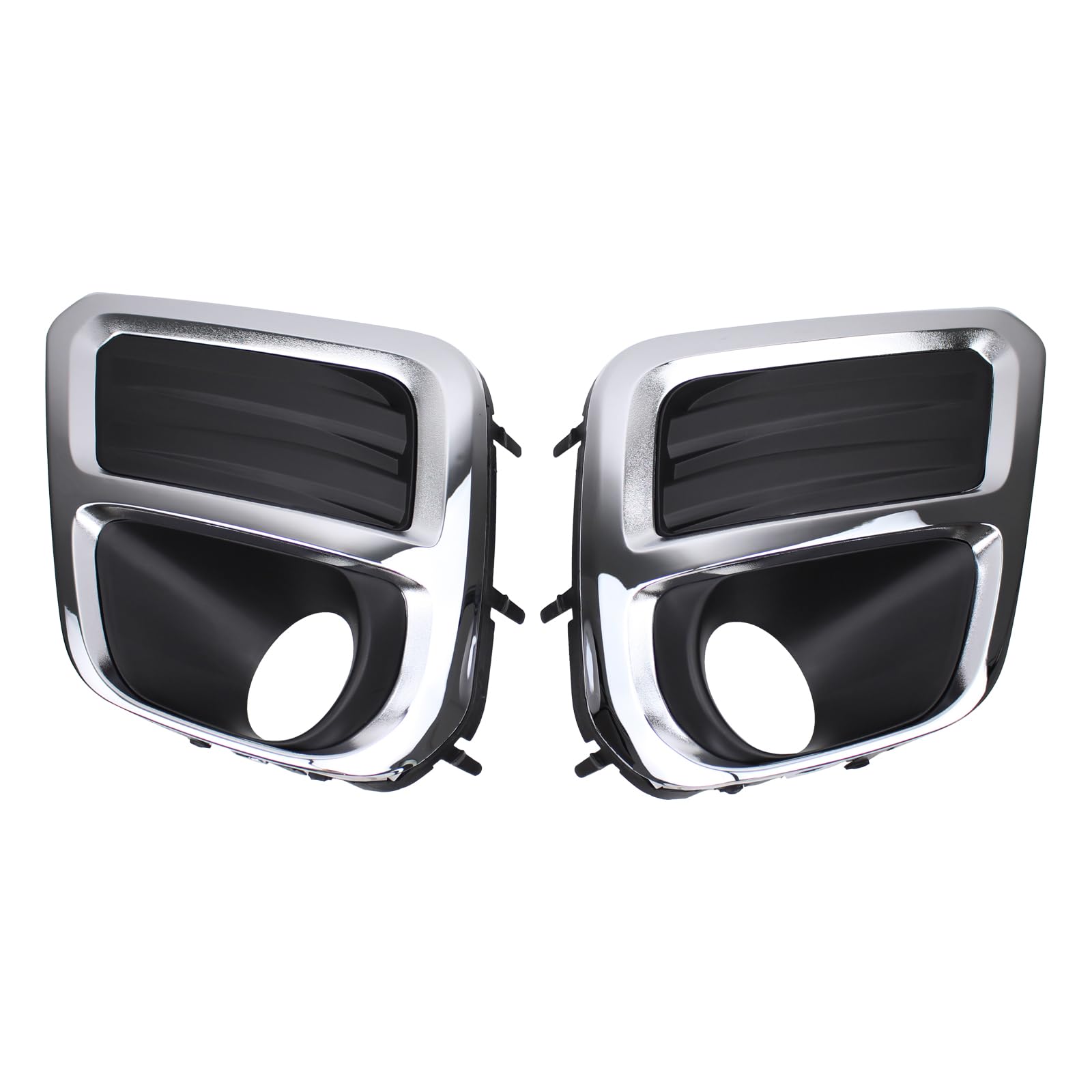 Photo 1 of ApplianPar Front Left and Right Side Bumper Fog Light Trim Cover Bezel for Subaru Forester 2019-2021
