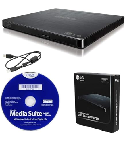 Amazon.com: Buffalo UHD BD Portable Blu-ray Drive Black BRUHD-PU3