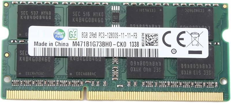 Knadgbft DDR3 8GB Laptop RAM SODIMM 1600MHz PC3-12800 1.5V 204 Pin