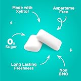 PUR Gum Sugar Free Wintergreen Xylitol 55 Pcs Pack of 3 Vegan Gluten Free view 4