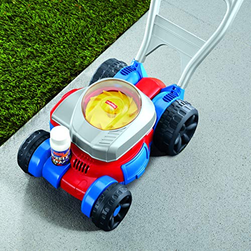 FisherPrice Bubble Mower, PushAlong Toy Lawnmower That Blows Bubbles