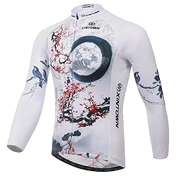 Xinzechen Polyester Bicycle Jersey Long Sleeve Plum