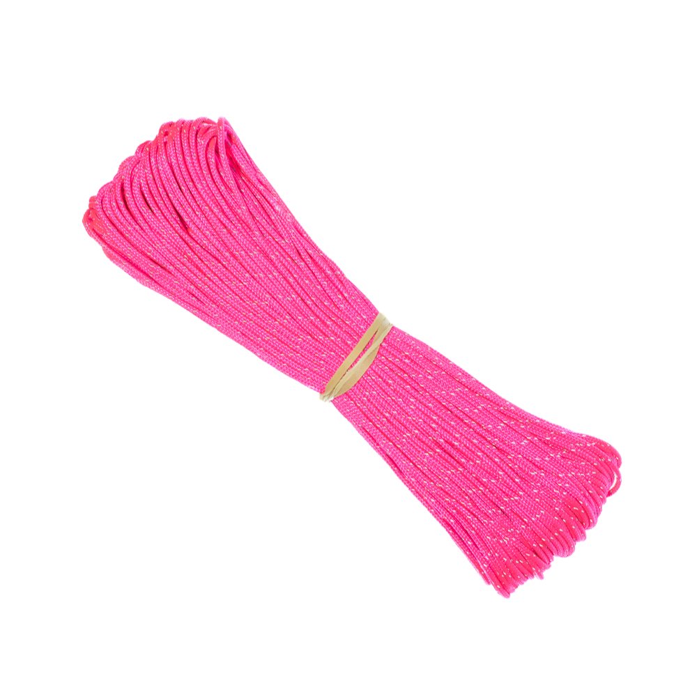 PARACORD PLANET 1.8mm Fluorescent Reflective Guyline Tent Rope Cord Camping Paracord