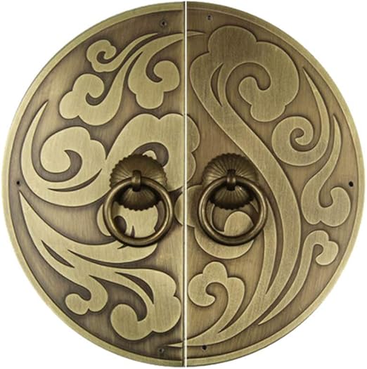 Aldaba antiguo, Tiradores de muebles Perilla clásica Manija de bronce