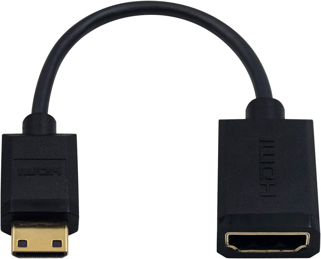 Duttek Mini HDMI to Standard HDMI cable, Mini HDMI to HDMI Cable