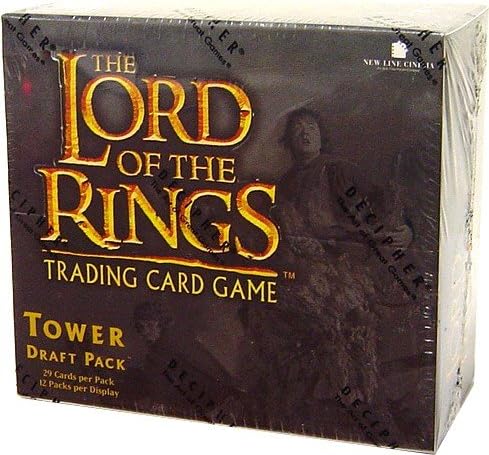 Lord of the Rings Card Game Tower Draft Pack Booster BOX