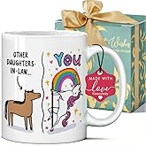 Koouyiedy Funny Daughter-in-Law Mug Gifts Other Daughter-in-Laws & You Mug 11OZ - Daughters in Law Birthday Graduation Christmas Gifts from Stepmom Stepdad