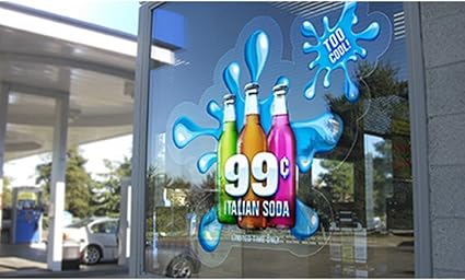 Amazon Com Banner Buzz Make It Visible Clear Window Decals Free