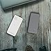 Puridea S2 Gray 10000mAh 3A Output Portable Battery Power Bank,Backup Phone Charger (2.4A Input Li-polymer Battery Banks) for iPhone 5/6/7/Plus iPad Air2/Pro