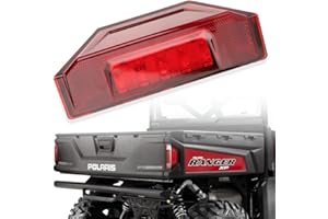 HAZAWA UTV Ranger LED Tail Lights Compatible With Polaris Ranger 900 1000 XP 570 Full Size Brutus HD General Accessories 2015-2020 OEM # 2412774 (Red Lens 1PC)