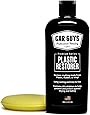 CAR GUYS Plastic Restorer - The Ultimate Solution for Bringing Rubber, Vinyl and Plastic Back to Life! - 8 Oz Kit