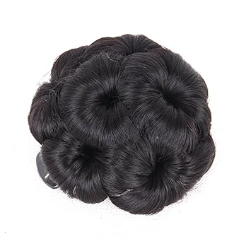 Buy Jiayi Hair Chignon Scrunchie Bun Braided Hair Bun Extensions