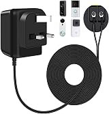 Doorbell Transformer 8-24V AC 5M Cable Adapter for Ring Arlo Nest Eufy Wyze