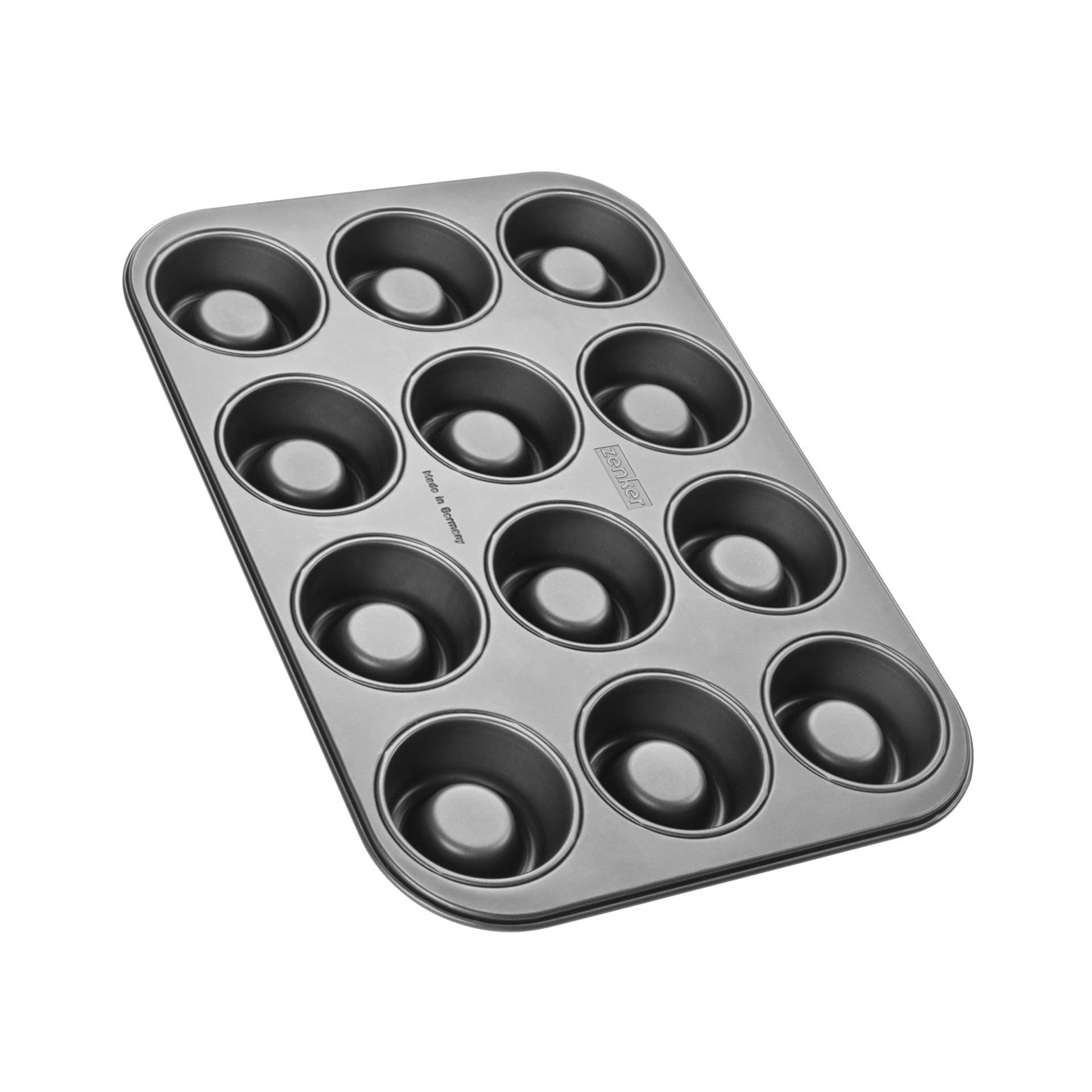 Zenker 7423 Cupcake Baking Tray 38 x 26 x 3 cm with 12 Holes