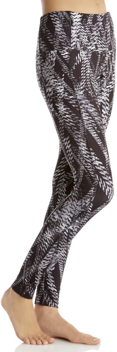 MARIKA Tek Voyage Printed Leggings - Cozy Tek-Fleece Fabric - With Coolmax Gusset