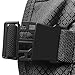 egoz Travel Money Belt RFID Blocking, Under Clothes Waist Bag, Hidden Security Pouch for Cash Cards Passport Tickets, 2 Zip Pockets Adjustable Strap Side Clip Washable Light Slim Comfort (Black)