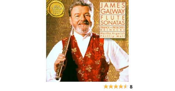 Galway Moll Argerich James Galway Flute Sonatas Franck Prokofiev Reinecke With M Argerich P Moll Amazon Com Music