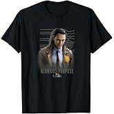 Marvel Loki Glorious Purpose Portrait T-Shirt