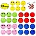 Mosquito Repellent Patch 60 Counts Deet-Free Summer Insects Bugs Patches Natural Mosquito Stickers Smiling Face Drive Mosquito For Home Travel Outdoor Concerts and Camping