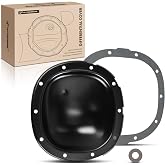 A-Premium 7.625 or 7.50 inches Ring Gear Rear Differential Cover | Compatible with Chevy Astro Blazer Camaro Caprice Impala LLV S10 Blazer &amp; GMC S15 Jimmy Sonoma Safari &amp; Cadillac Brougham