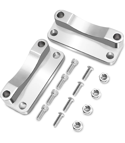 Front Fender Riser Kit Front Fender Lift TCMT Front Fender Risers For Harley Touring - Chrome ...
