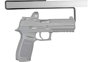 Gun Storage Solutions Handgun Hangers All Styles- Vinyl Coated Steel Hangers, Fit 22 Caliber and UP