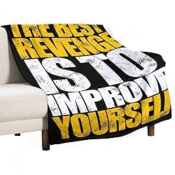 Inspirational Slogan Blankets 50”x40” for Women