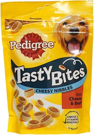 pedigree cheesy nibbles