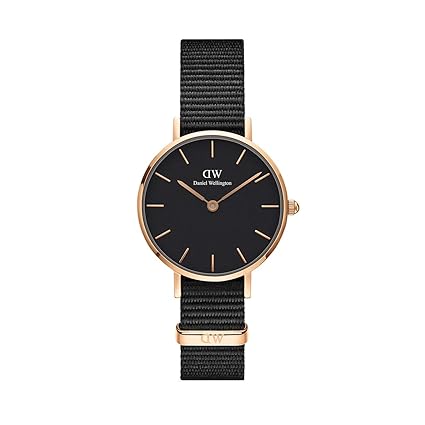 Daniel Wellington Classic Petite Analog Black Dial Women's Watch-DW00100247