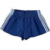 MakeMeChic Women's Y2k Striped Sweat Shorts Wide Leg Lounge Shorts Track Basketball Shorts