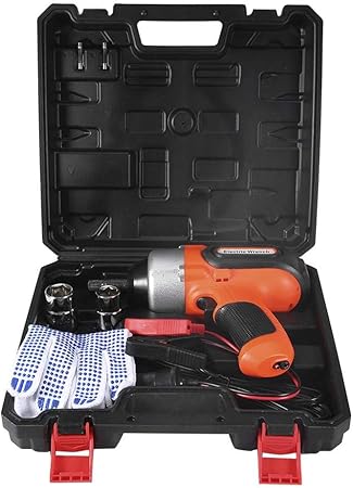 Amazon Co Jp 電動インパクトスパナ 電動タイヤレンチ Dc 12v 定格電力80w 過負荷保護 過熱保護 最大トルク4n M タイヤ交換工具 タイヤ取り外し装置 車用タイヤ交換工具セット 車のメンテナンス 木工用 車 バイク