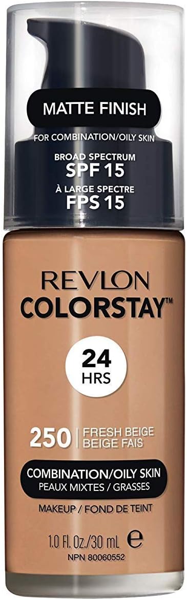 Revlon ColorStay Foundation Combination/Oily Skin 250 Fresh Beige Makeup