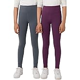 Tuff Athletics Youth Girl's 2-Pack Fleece Lined Leggings