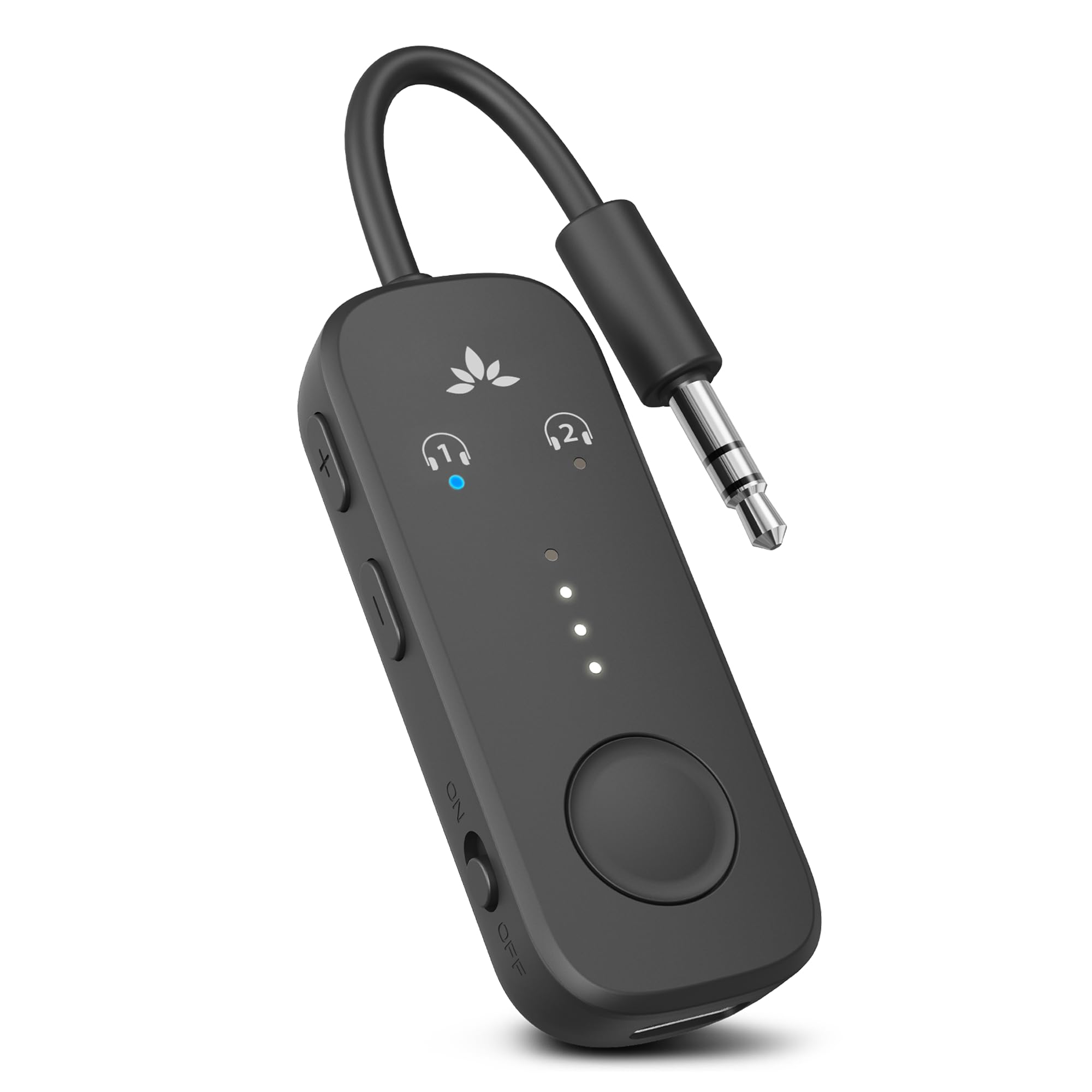 Avantree Relay - Flugzeug Bluetooth Adapter für 2 AirPods oder Kopfhörer