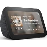 Amazon Echo Show 5 (newest model), Smart display, Designed for Alexa+, 2x the bass and clearer sound, Charcoal