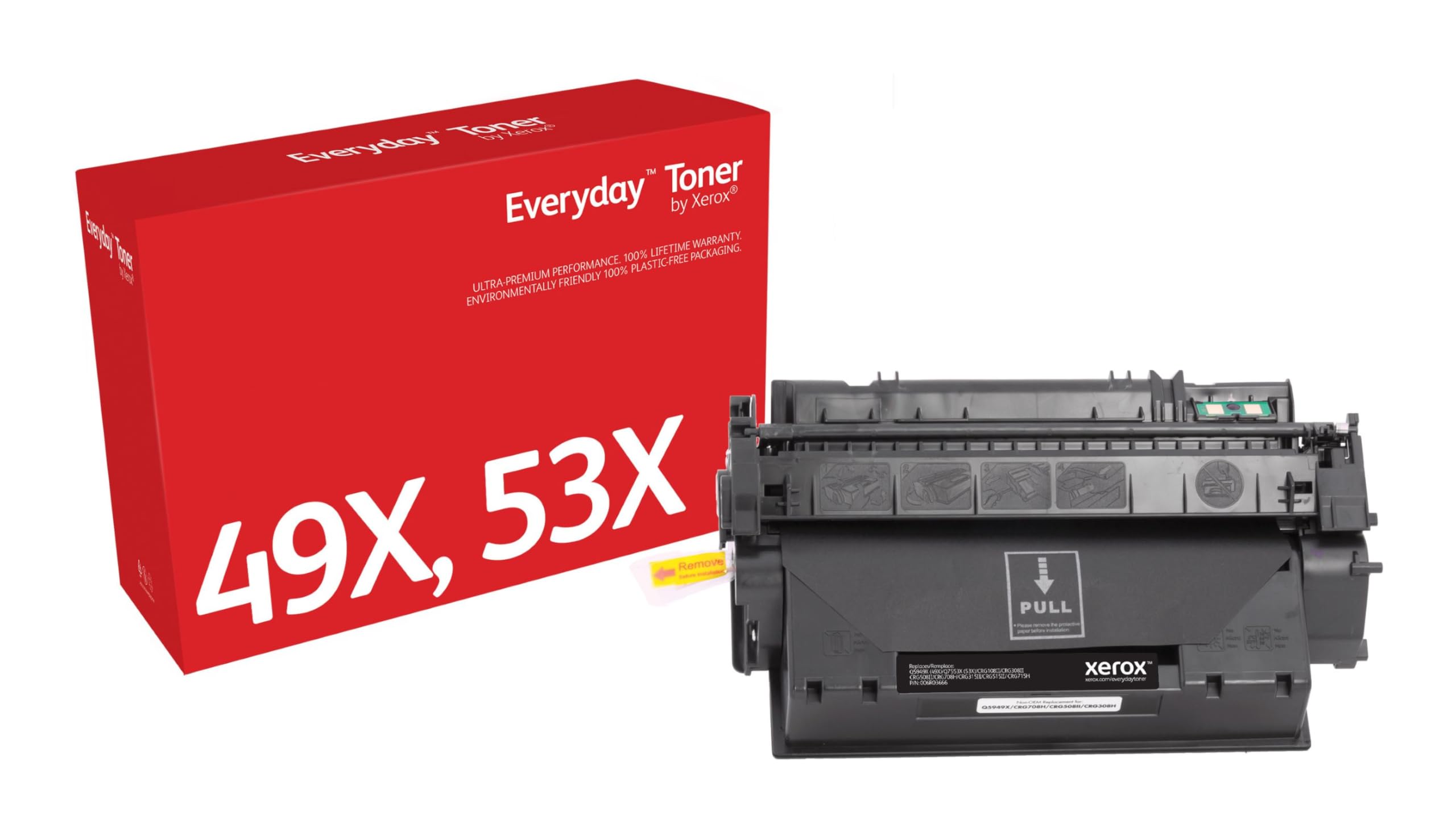 Xerox Everyday Compatible HP 49X HP 53X Q5949X/ Q7553X Black Toner, High Capacity