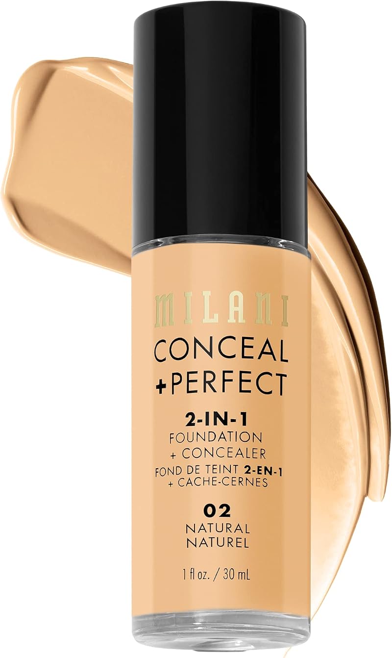 Milani Conceal + Perfect 2-In-1 Foundation + Concealer Natural