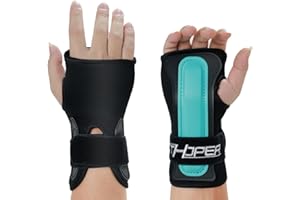 CTHOPER Wrist Guards Hand Protector for Snowboarding, Skiing, Skateboarding, Skating, Adults/Kids/Youth Sports Wrist Brace Protective Gear(1 Pair)