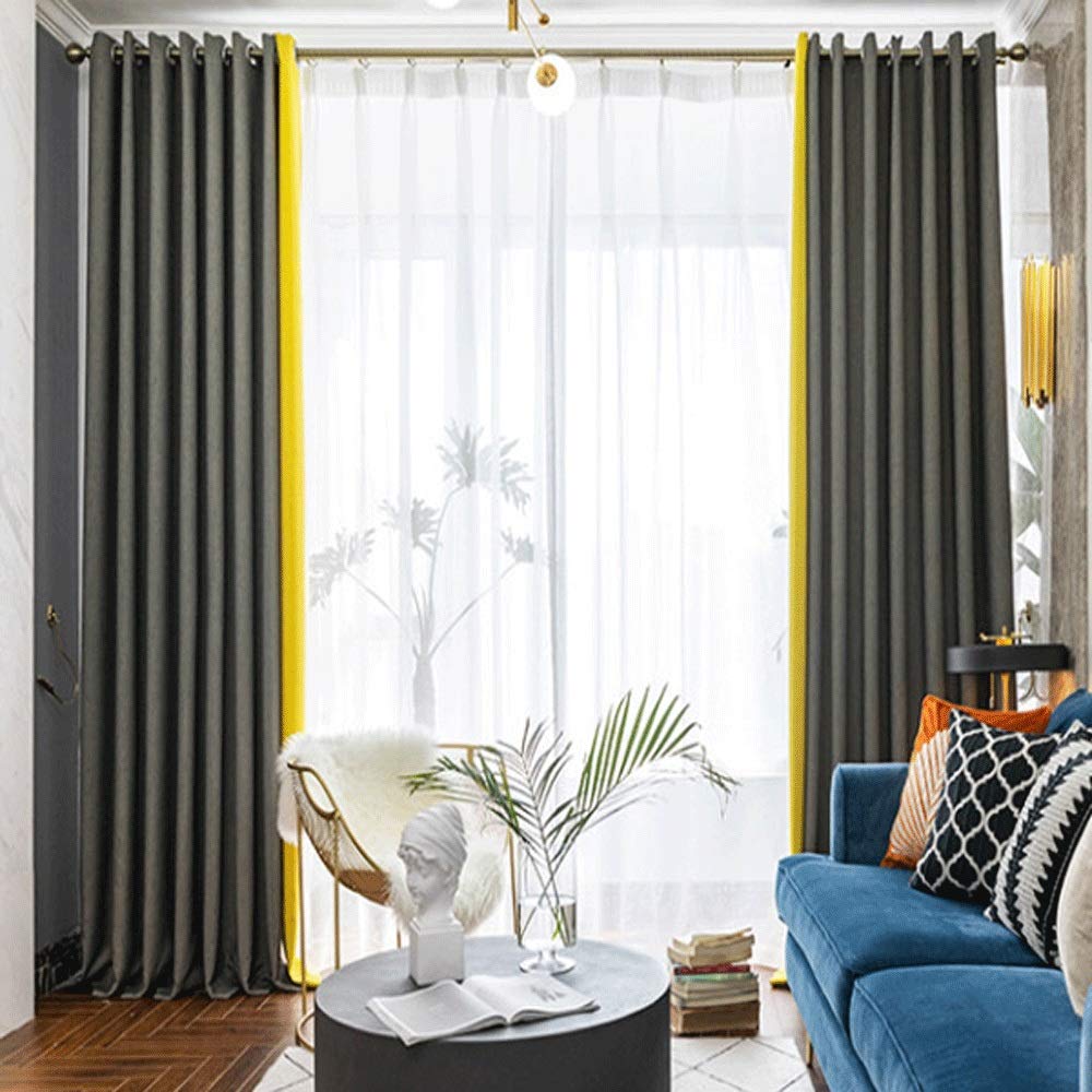 Amazon Com Kcsds Curtain Blackout Simple Modern Bedroom Living