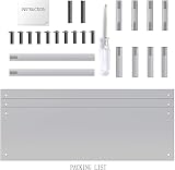 AZEAM 3 Packs Acrylic Riser 3 Tier Display Shelf Large Collection Organizer view 7
