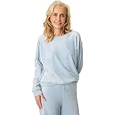 PJ Salvage Womens Spread Love Long-Sleeve Sleep Top