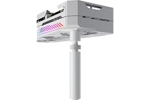 upHere GPU Support Bracket,Graphics Card GPU Support, Video Card Sag Holder Bracket, GPU Stand,White,L(70mm-120mm)